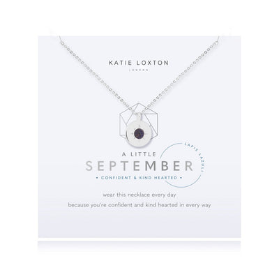 katie loxton a littles birthstone necklace september lapis lazuli