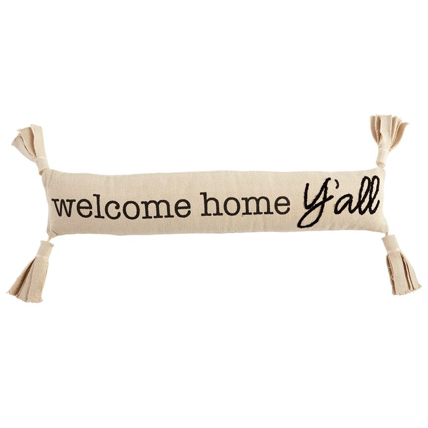 Mud pie hotsell welcome home pillow