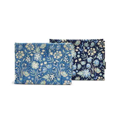 Blue Floral Multipurpose Bag