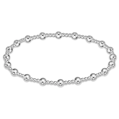 enewton Classic Sincerity Pattern 4mm Bead Bracelet Sterling