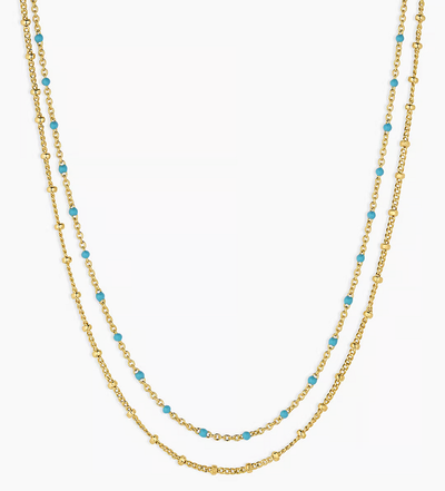 Gorjana Capri Layer Necklace gold