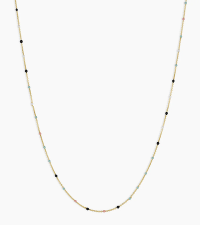 Gorjana Capri Necklace gold palm desert