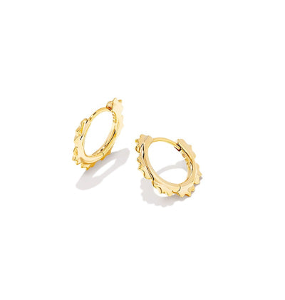 kendra scott genevieve huggie earrings gold