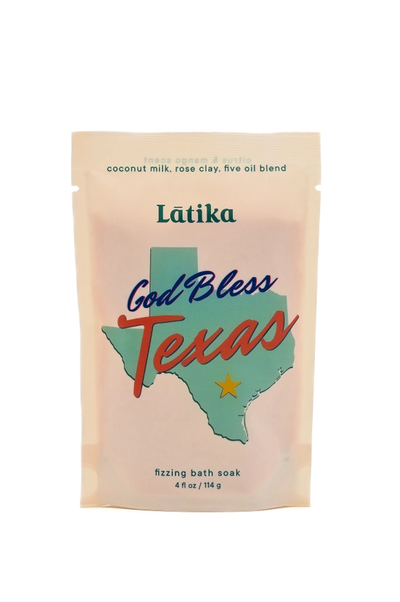 latika fizzing bath soak god bless texas