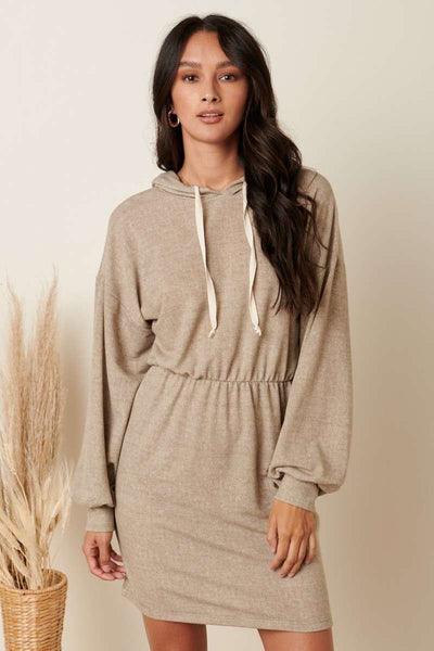 Mittoshop Marlowe French Terry Hoodie Mini Dress