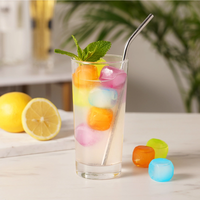 True Reusable Plastic Ice Cubes