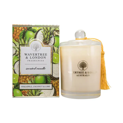 wavertree and london australia candle pineapple coconut lime