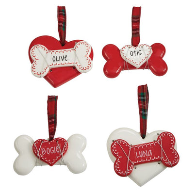 Customizable Dog Ornaments - Bella Bea Boutique