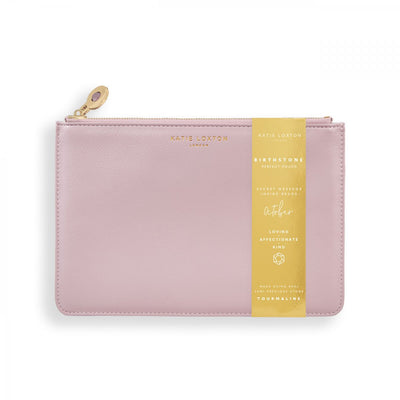 katie loxton birthstone perfect pouch october tourmaline