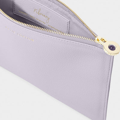 katie loxton birthstone pouch february