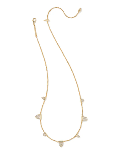 kendra scott adeline strand necklace gold